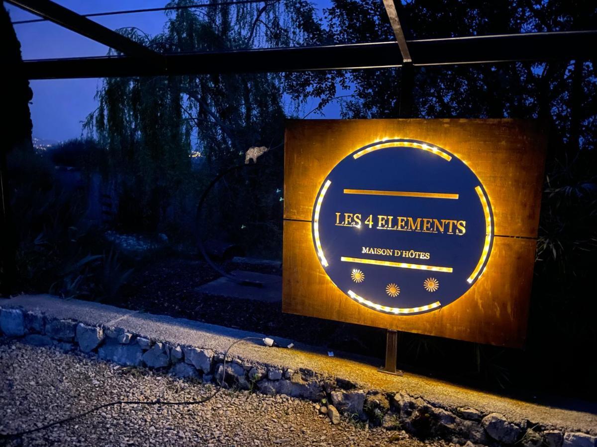 Les 4 Elements Bed & Breakfast Tourrettes-sur-Loup Exterior photo